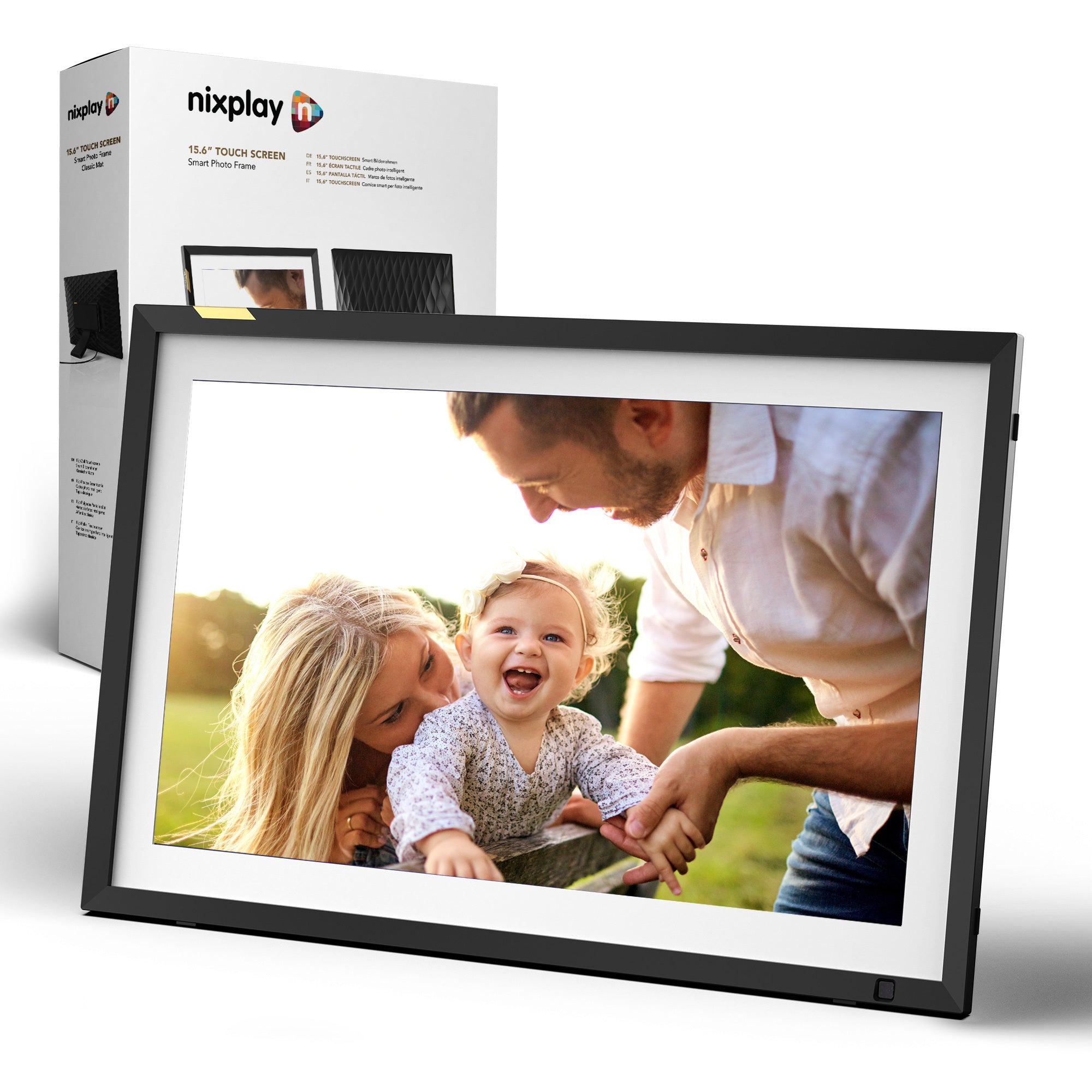 Wi-Fi Digital 15.6-inch Frames - Frame Screen Digital Widescreen HD Touch Nixplay