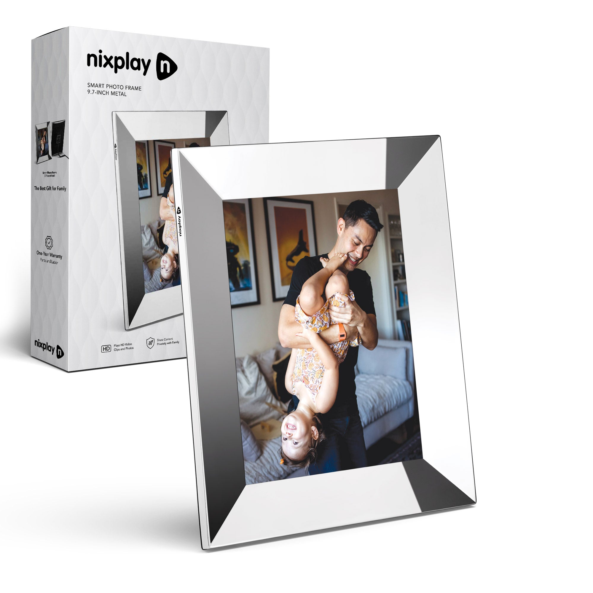 Nixplay Smart Frame 9.7 Inch WiFi | Nixplay - Nixplay Digital Frames
