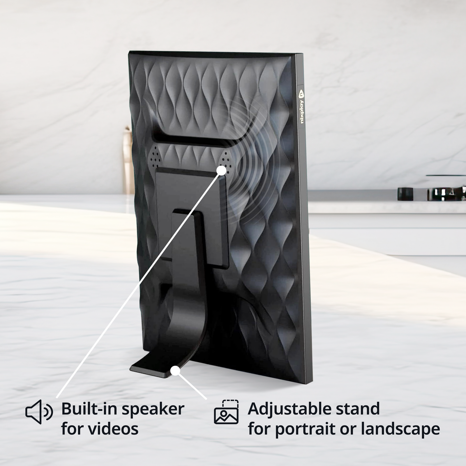 Modern 8" HD Screen