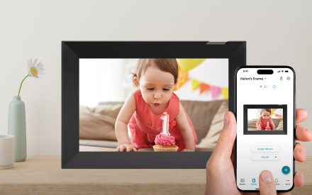 Nixplay Smart Photo Frame | 10.1 Inch Touch | Nixplay
