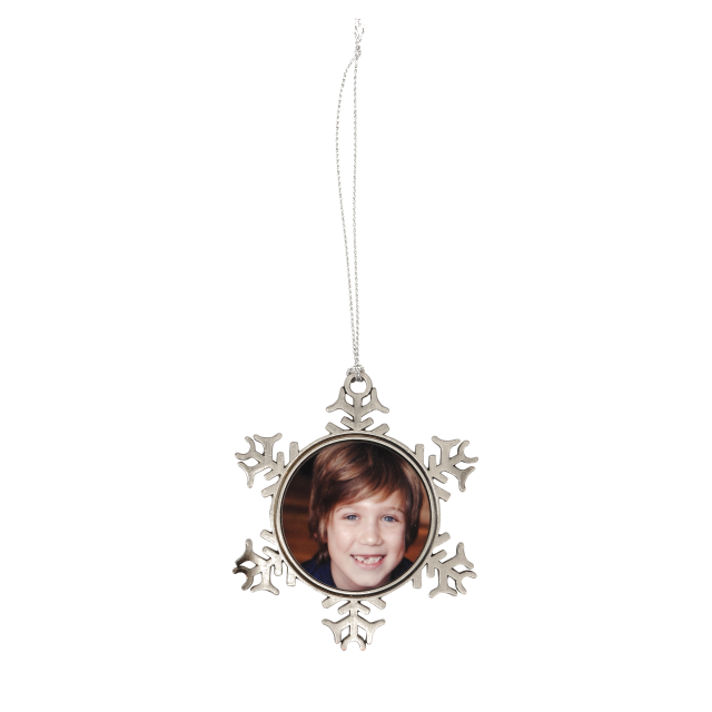Metal Snowflake Tree Ornament