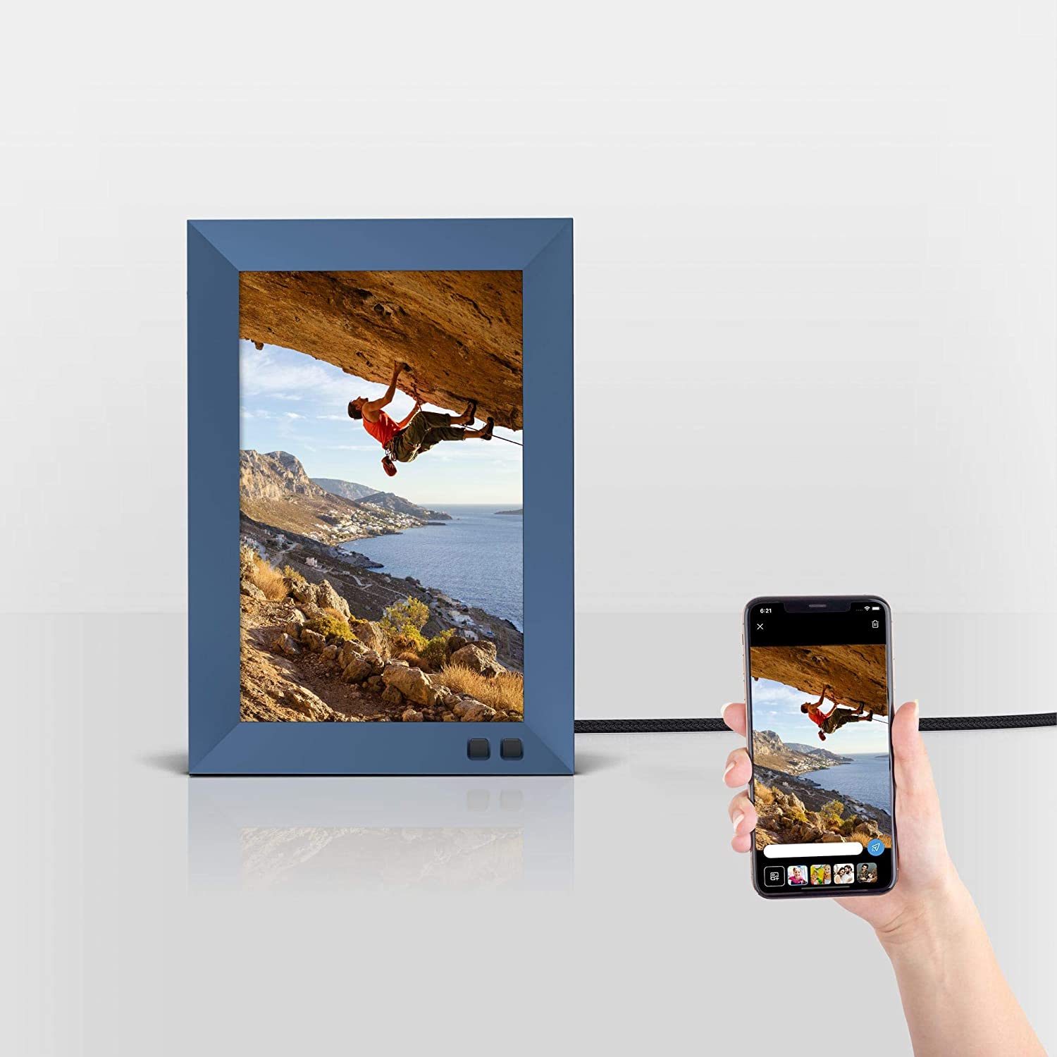 8-inch Lola HD Touch Screen Wi-Fi Digital Frame