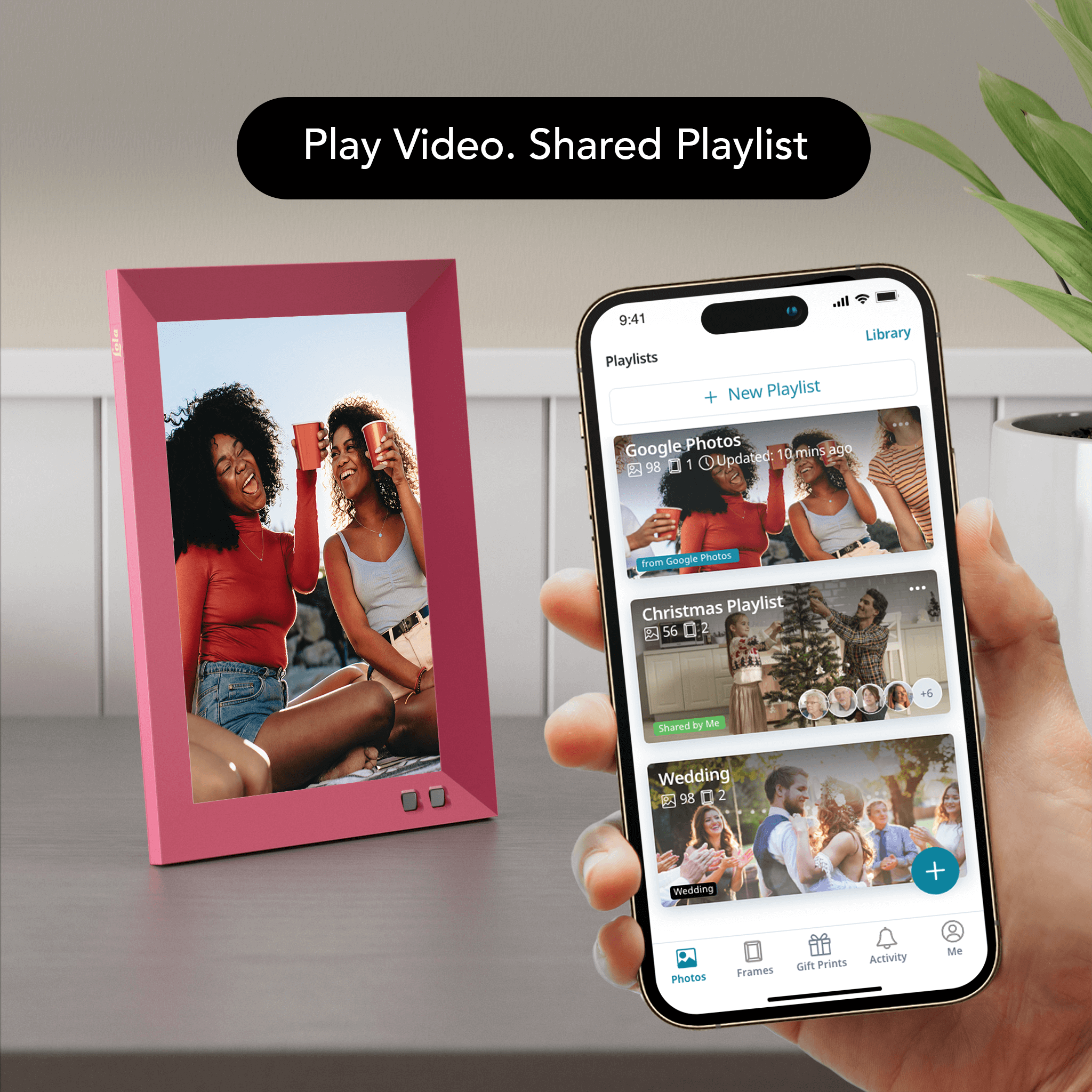 8-inch Lola HD Touch Screen Wi-Fi Digital Frame
