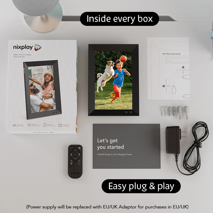 8-inch HD Smart Wi-Fi Digital Frame